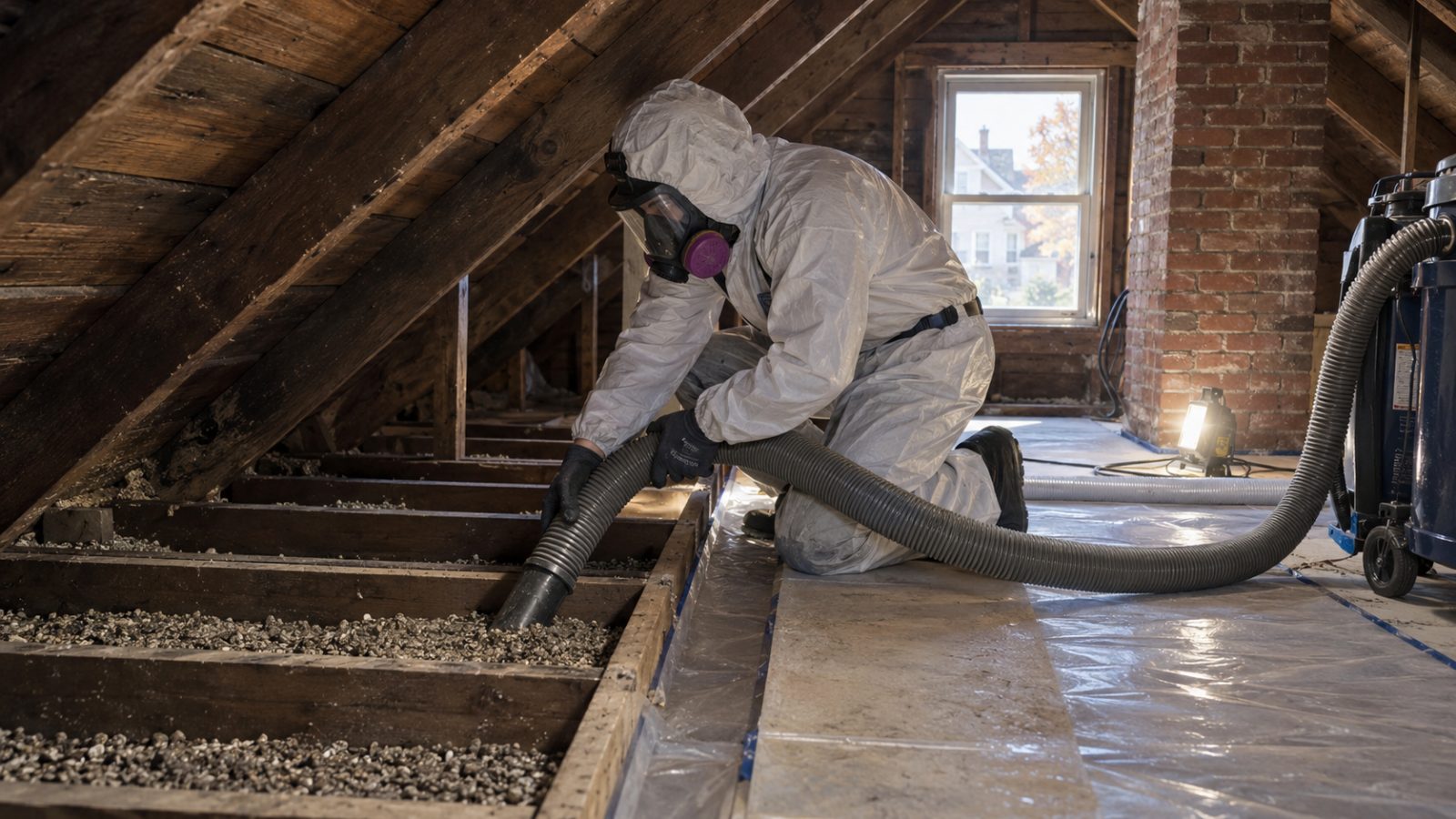 Vermiculite Attic Insulation Removal
